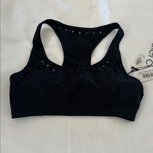 GIGI C Annabelle Black Bra Top XS